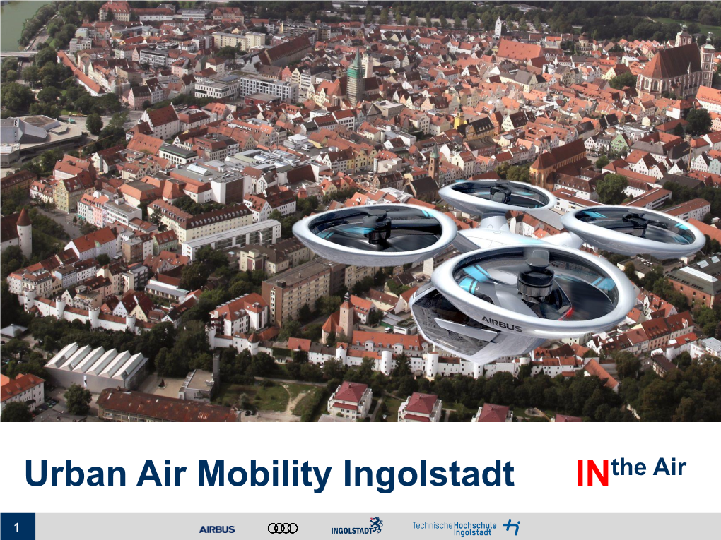 Urban Air Mobility Ingolstadt Inthe Air