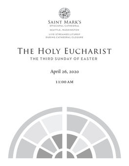 11 A.M. the Holy Eucharist