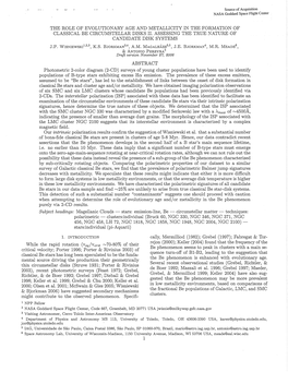 The Role of Evolutionary Age and Metallicity in the Formation of Classical Be Circumstellar Disks 11