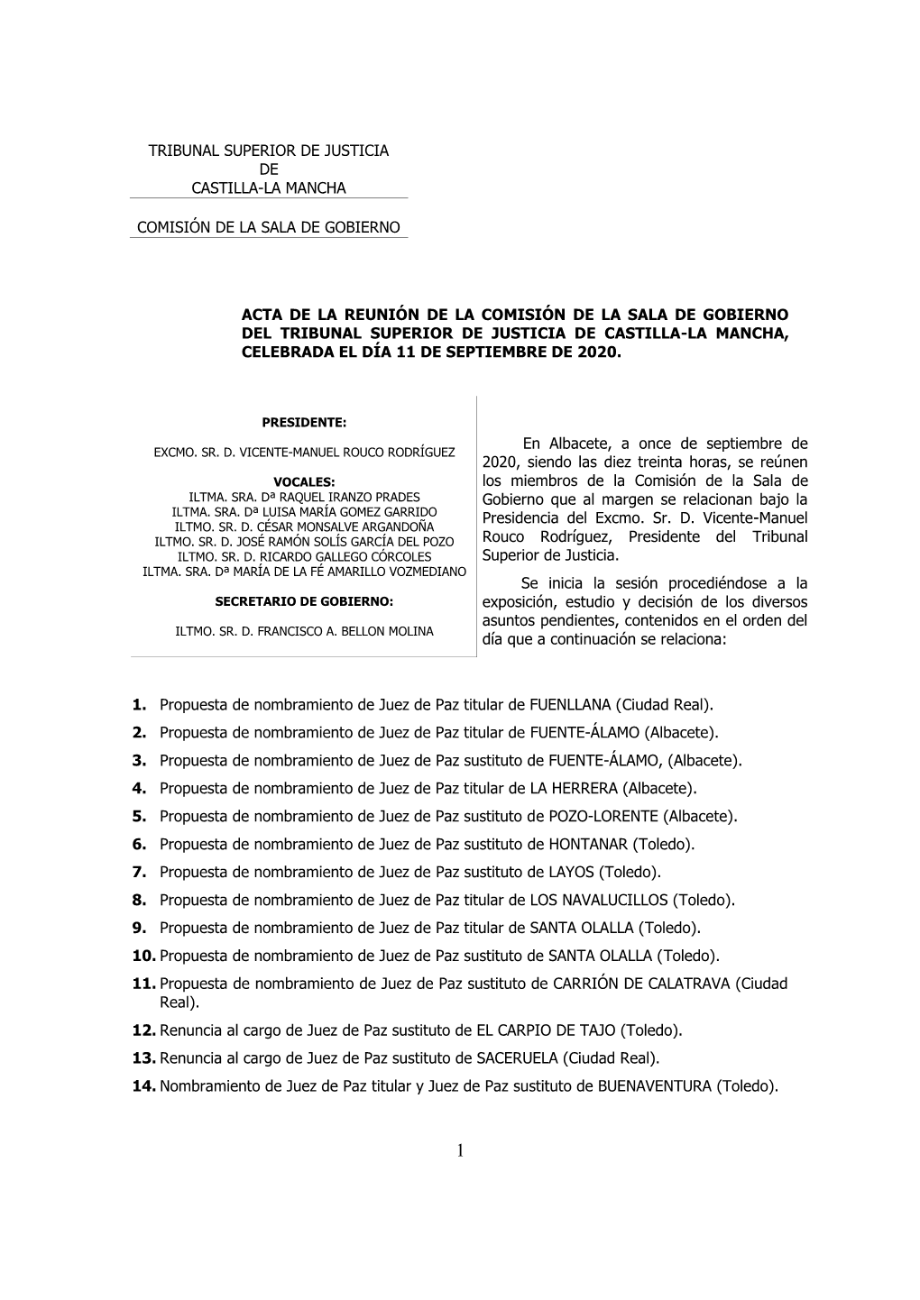 Tribunal Superior De Justicia De Castilla-La Mancha