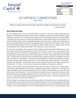 1Q 2017 Quarterly Commentary