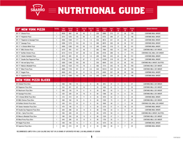 Nutritional Guide