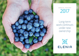 Elenia Group Customer Partnerships Responsibility Governance Elenia Annual Report 2017 Environment of Supply 2