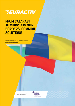 From Calarasi to Vidin: Common Borders, Common Solutions