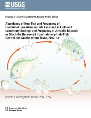 Abundance of Host Fish and Frequency of Glochidial Parasitism in Fish Assessed in Field and Laboratory