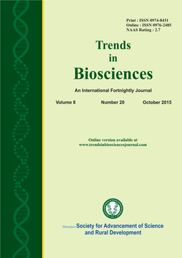 Trends in Biosciences Jo