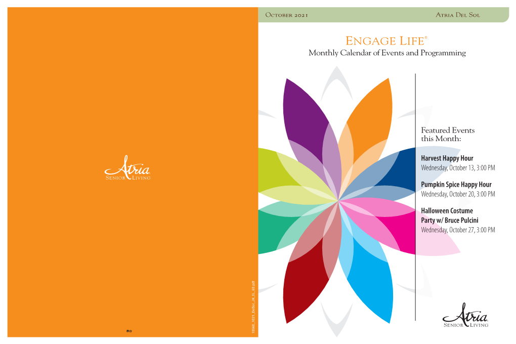 ENGAGE LIFE® Monthly Calendar of Events and Programming