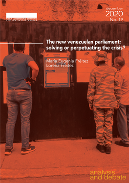 The New Venezuelan Parliament: Solving Or Perpetuating the Crisis?