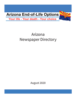 Arizona Newspaper Directory
