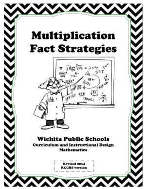 Multiplication Fact Strategies Assessment Directions and Analysis
