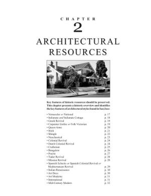Architectural Resourcesresources