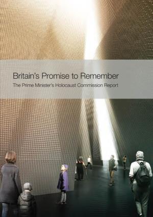 The Prime Minister's Holocaust Commission Report