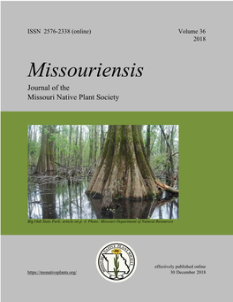 Missouriensis Volume 36