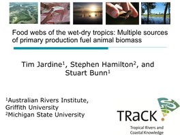 Food Webs of the Wet-Dry Tropics: Multiple Sources of Primary Production Fuel Animal Biomass