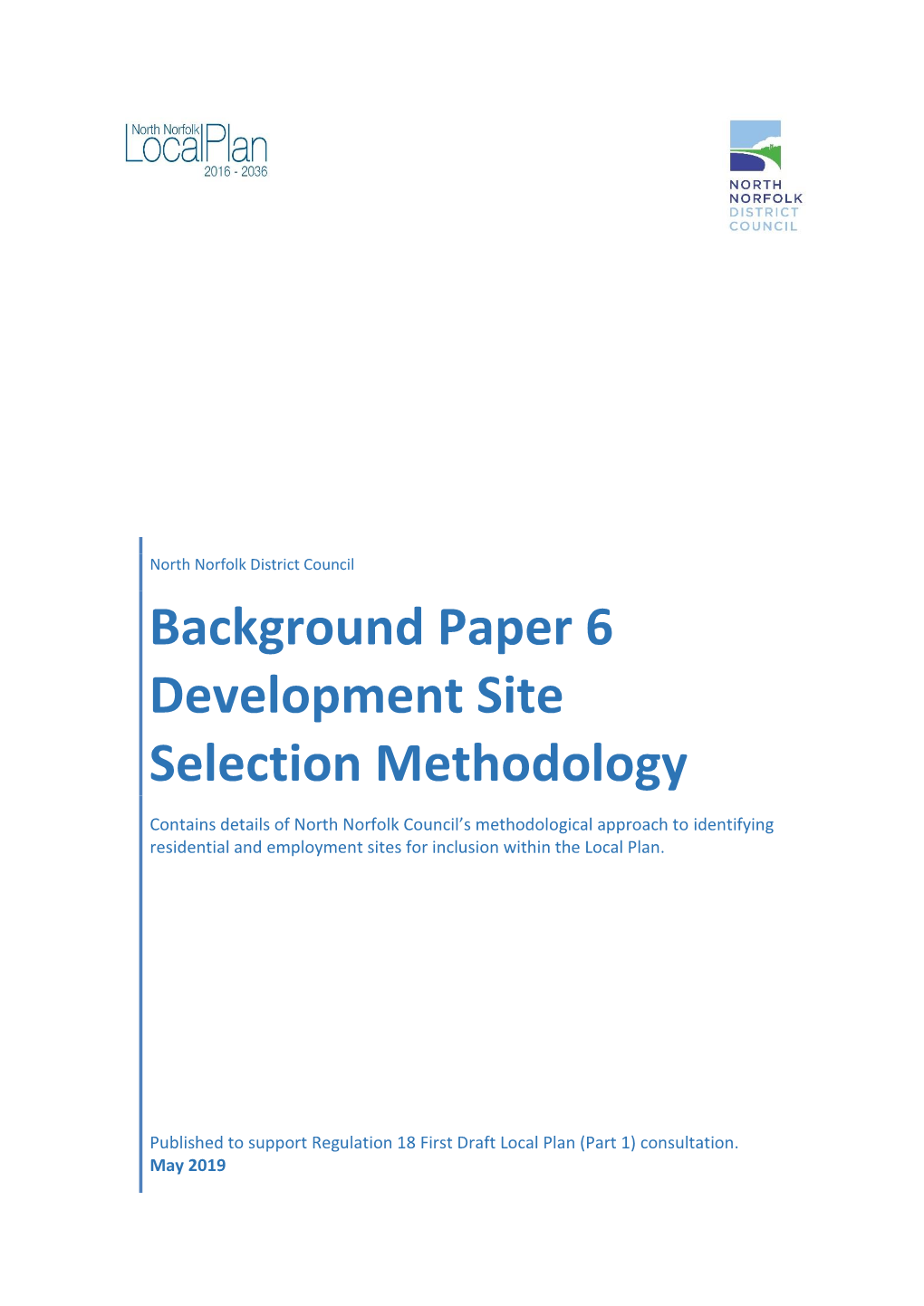 Development Site Selection Methodology