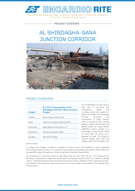 AI Shindagha Corridor-Sana Junction Project (UAE)