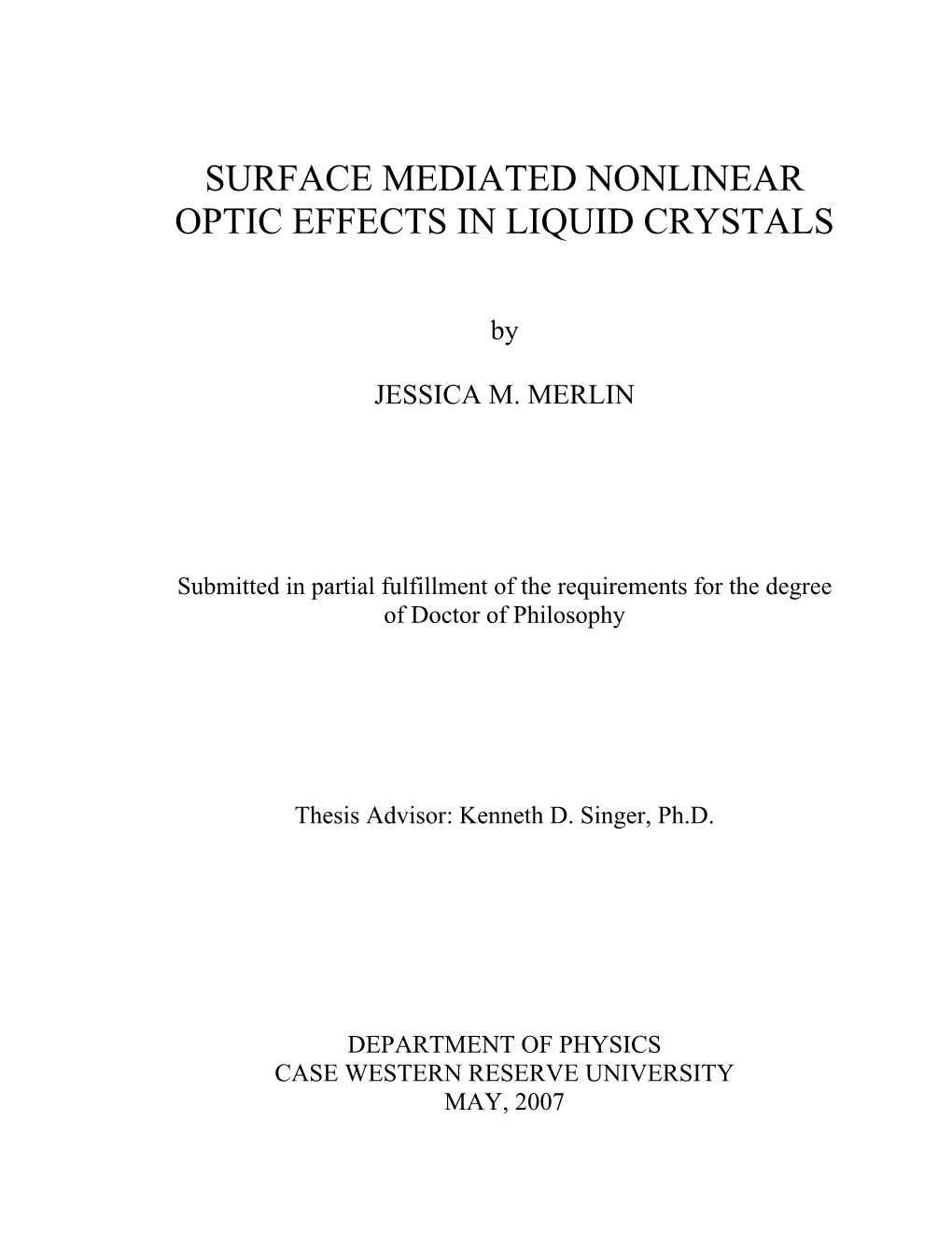 Nonlinear Optics of Devices