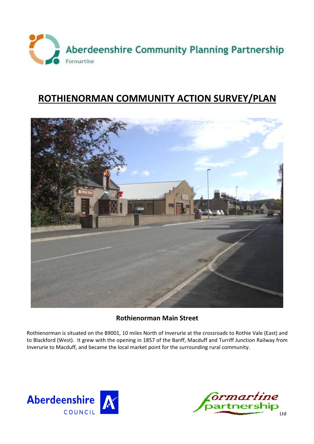 Rothienorman Community Action Plan