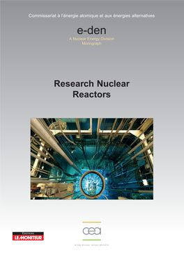 Research Nuclear Reactors