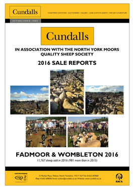 Fadmoor & Wombleton 2016