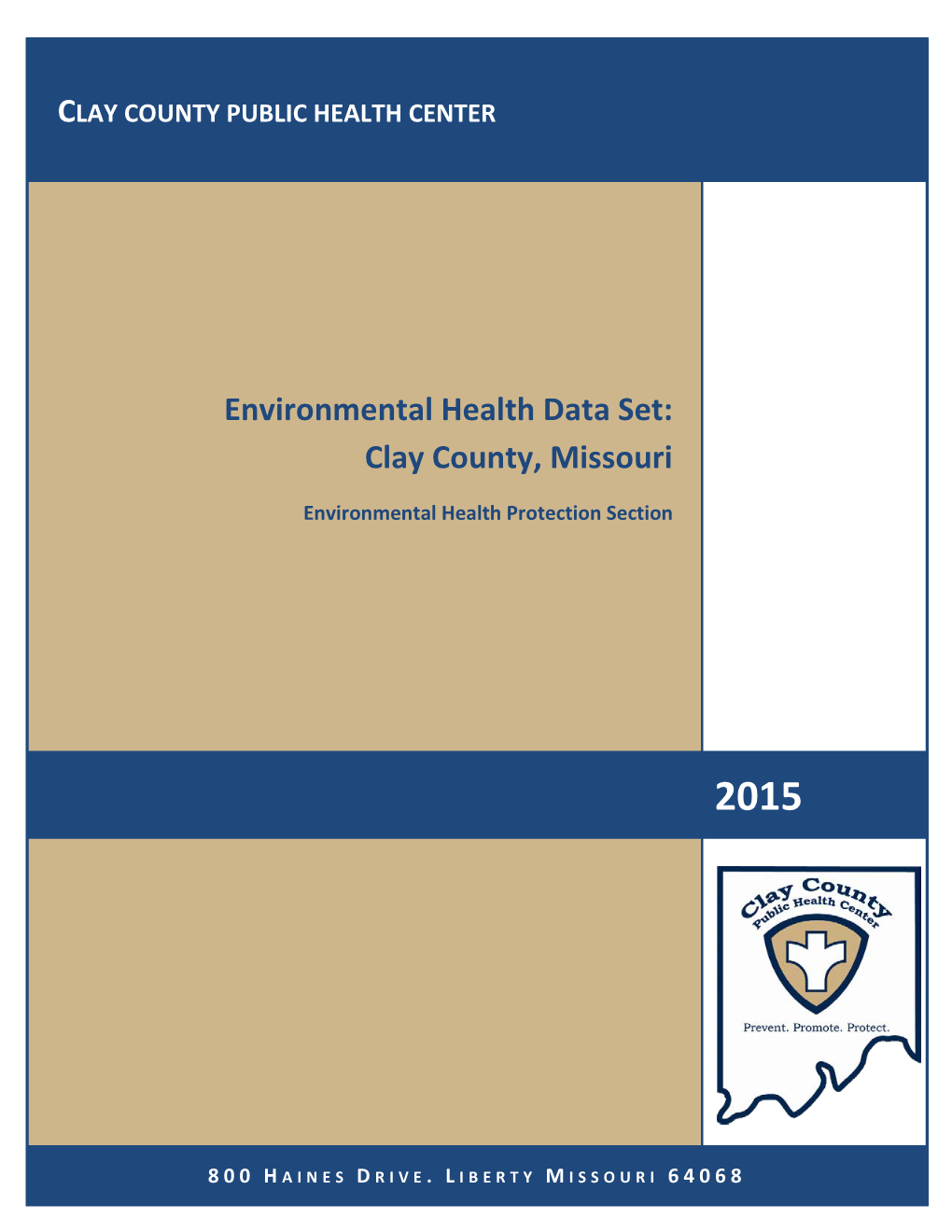 Environmental Health Data Set: Clay County, Missouri