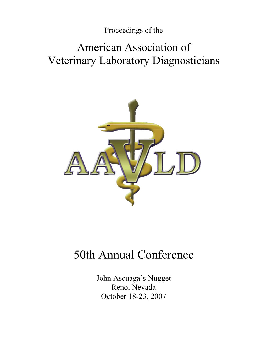 50Th Annual Conference