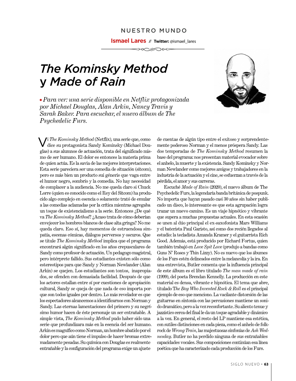 The Kominsky Method Y Made of Rain