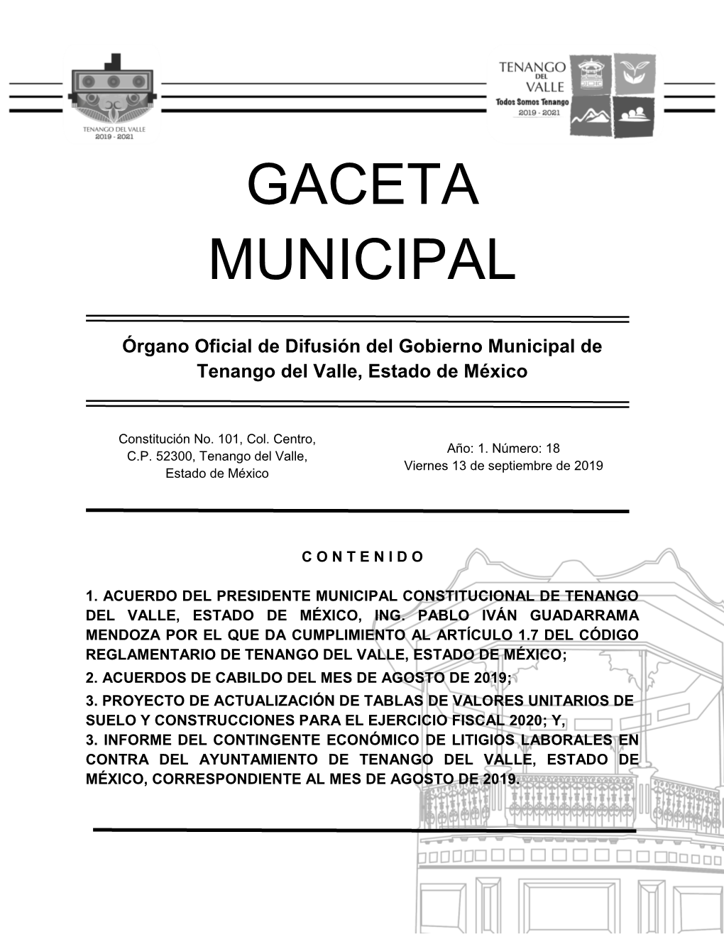 Gaceta Municipal