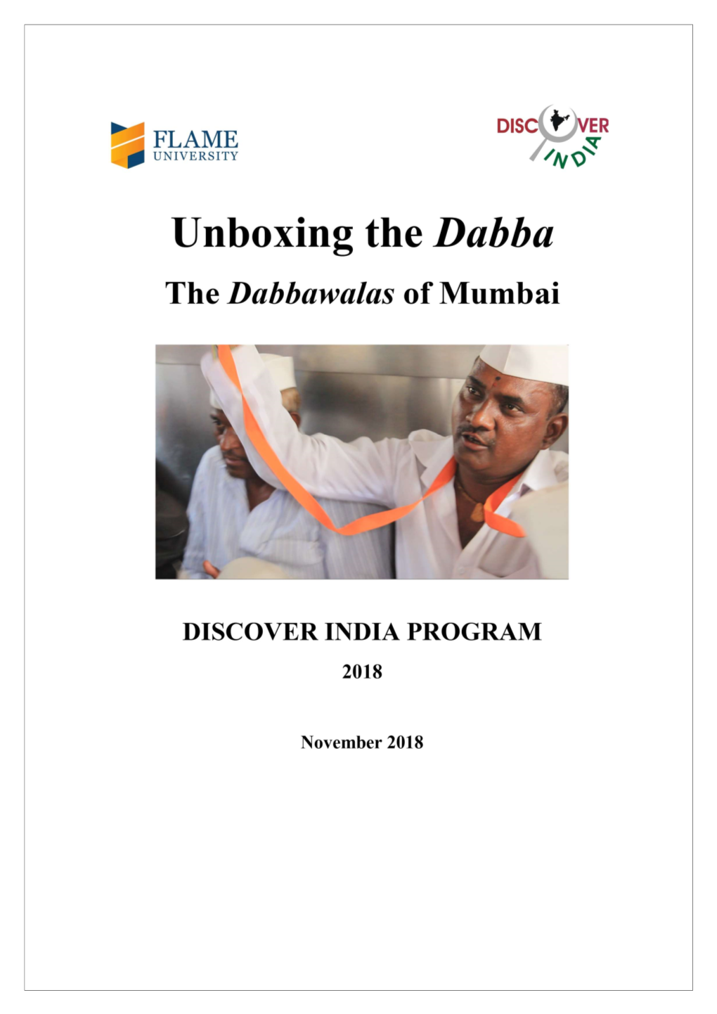 Dabbawalas of Mumbai