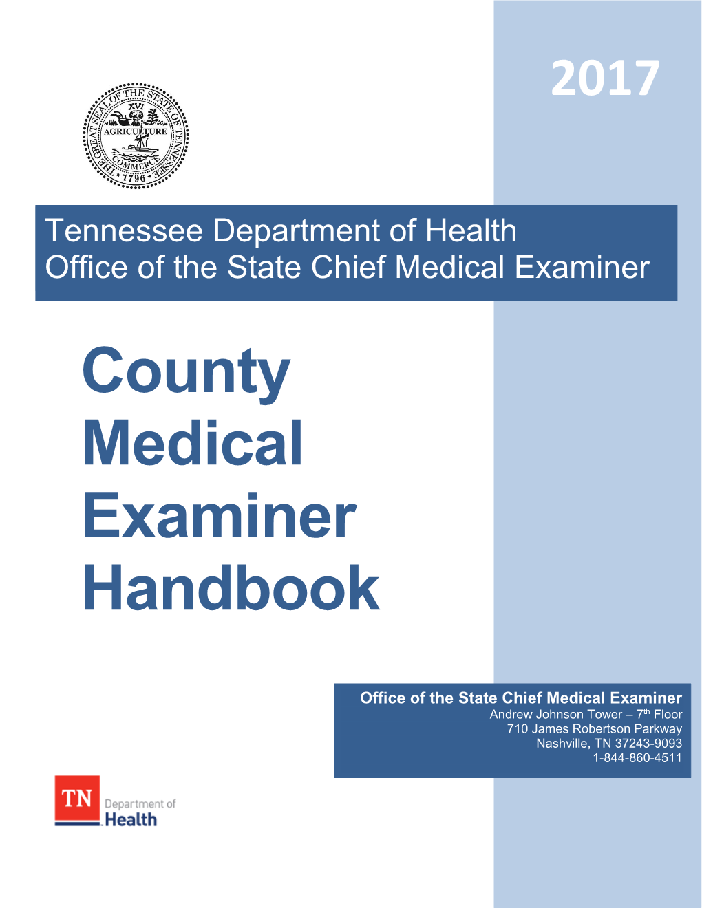 County Medical Examiner Handbook
