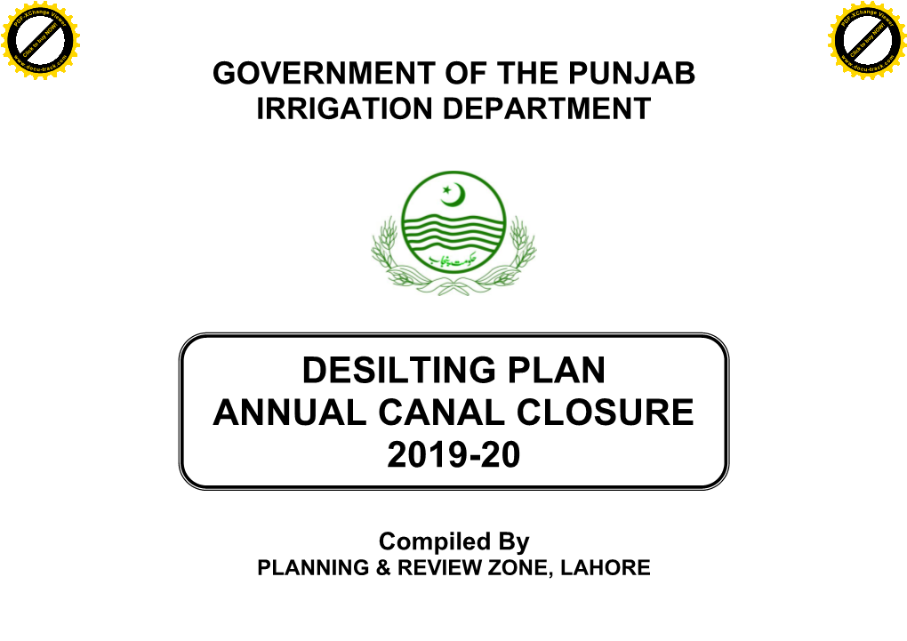 Government of the Punjab Irrigation Department