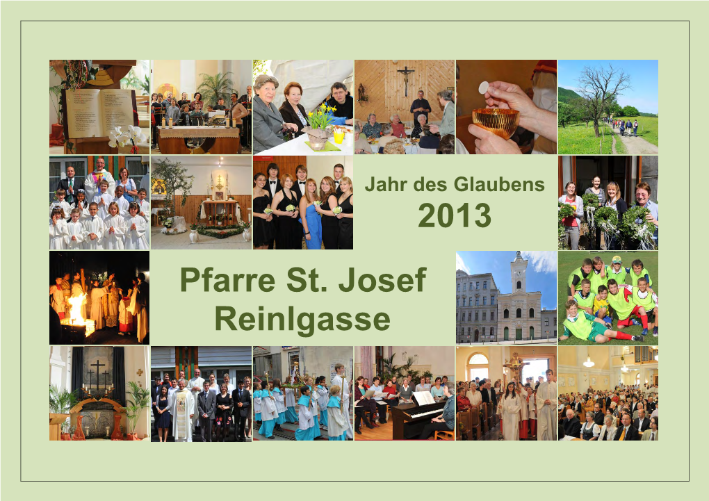2013 Pfarre St. Josef Reinlgasse