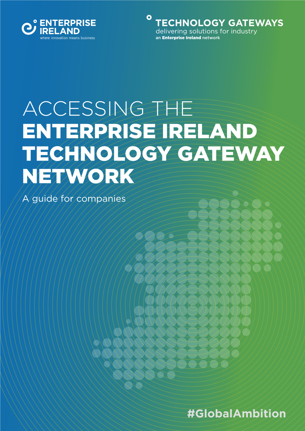 ACCESSING the ENTERPRISE IRELAND TECHNOLOGY GATEWAY NETWORK a Guide for Companies