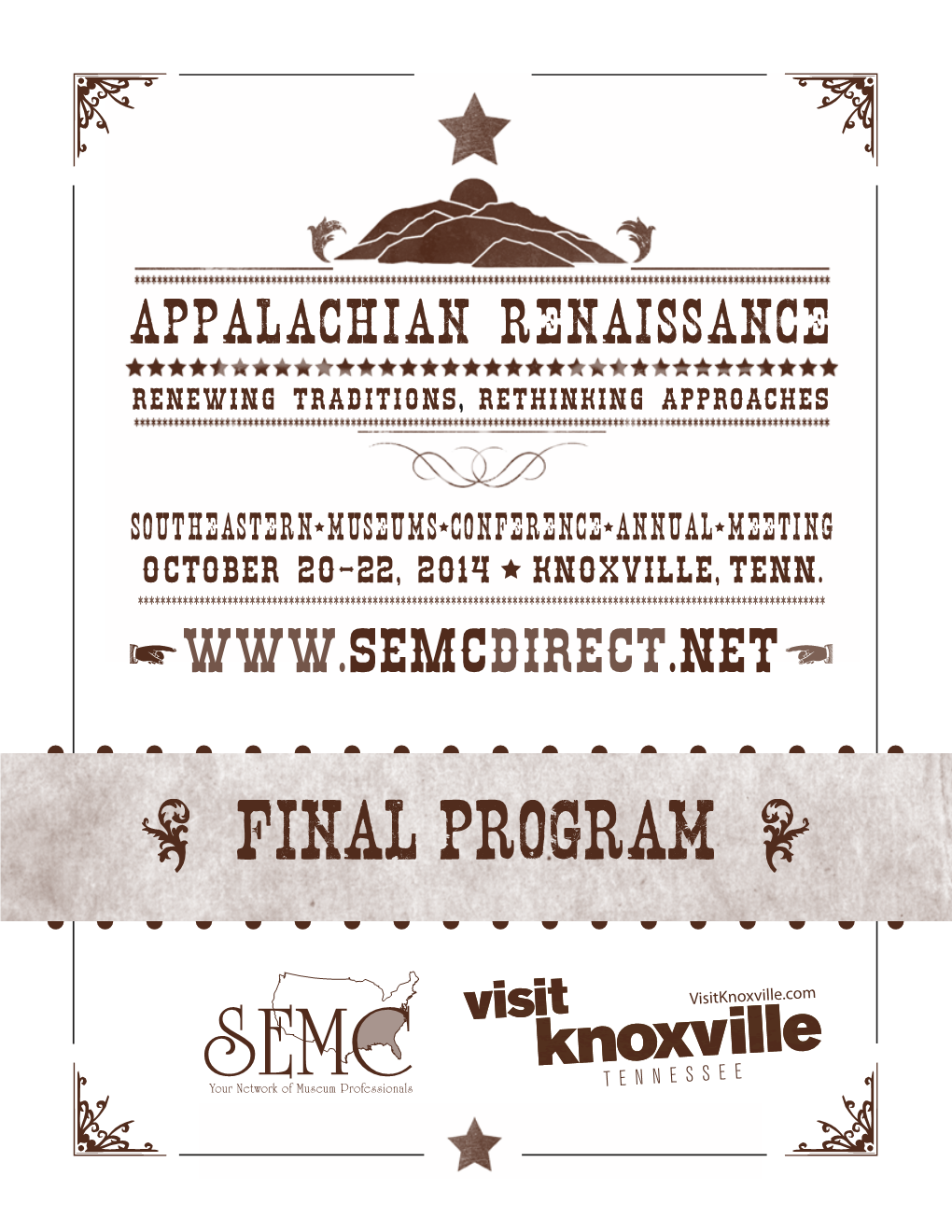 SEMC 2014 Program Sessions Offer New Directions Tables Will Be Located Near the Resource Expo