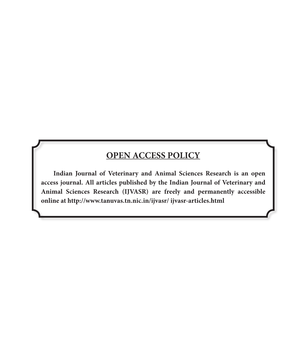 Open Access Policy