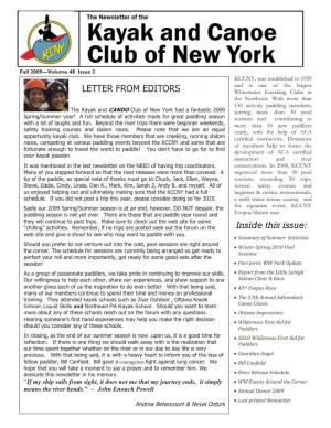 Fall 2009 Newsletter.Indd