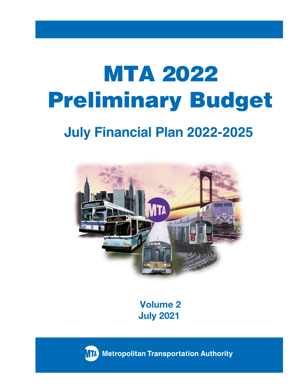 MTA 2022 Preliminary Budget