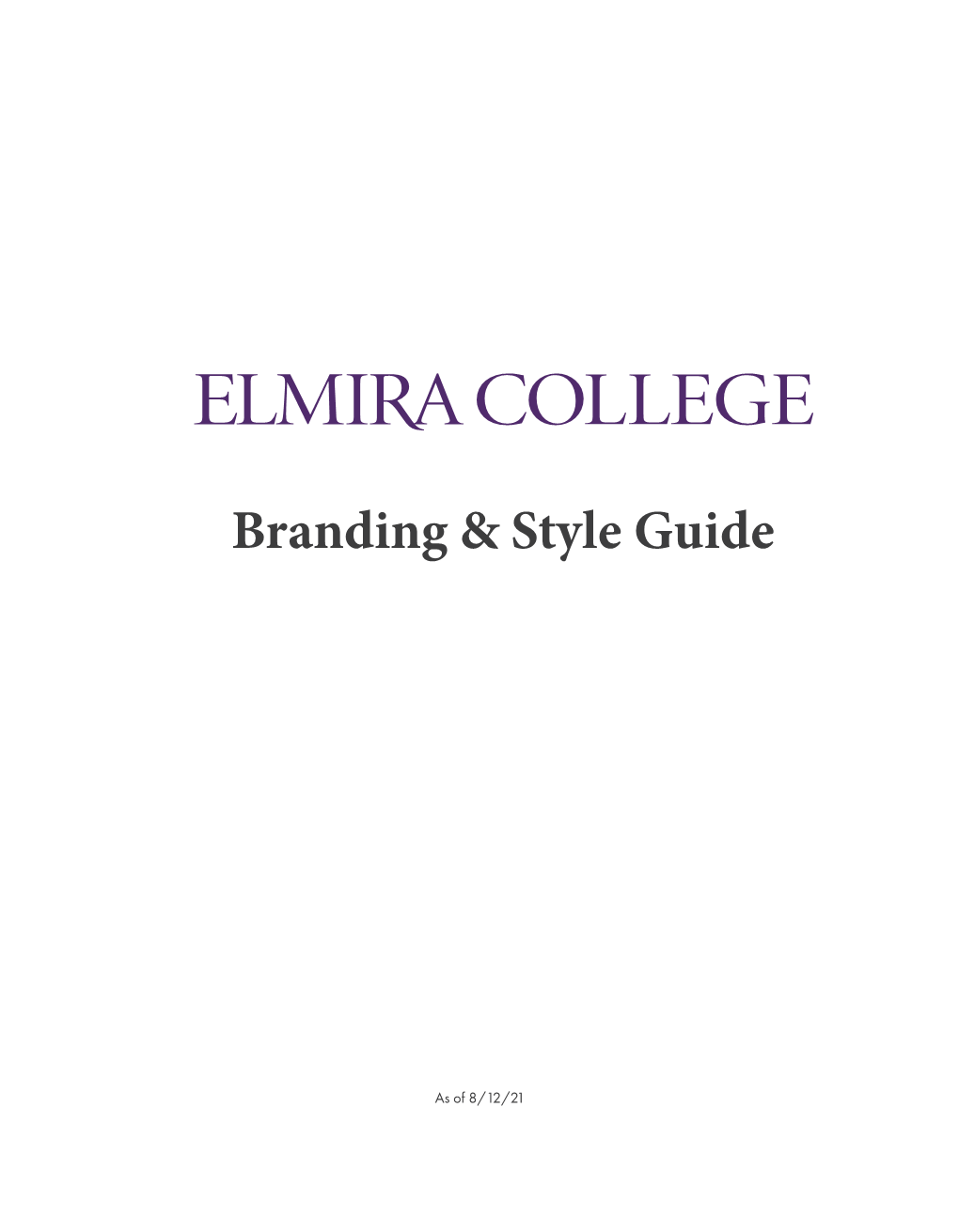 Ec Branding & Style Guide