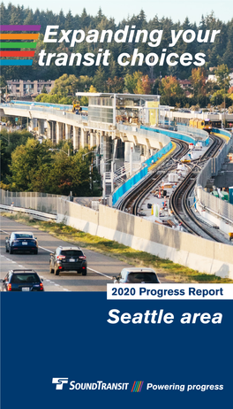 Sound Transit 2020 Progress Report: Seattle Area