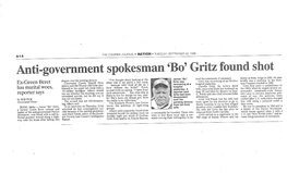 'Bo' Gritz Found Shot Family at Ruby Ridge in 1992
