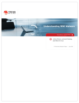Understanding WMI Malware