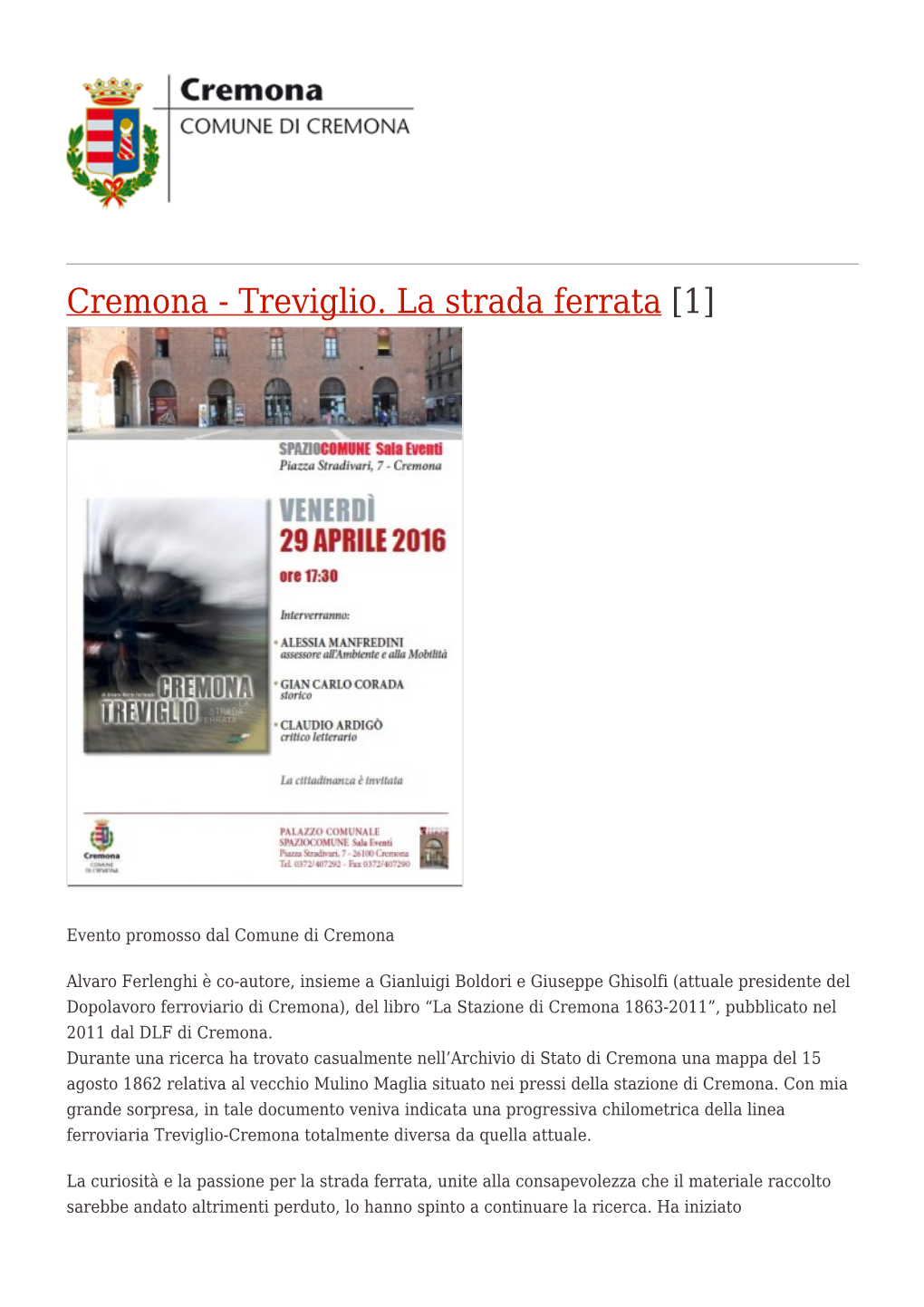Cremona - Treviglio