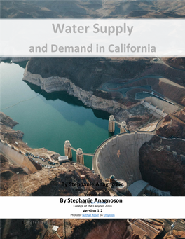 Water Supply and Demand in California