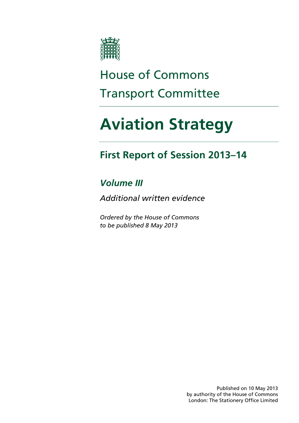 Aviation Strategy