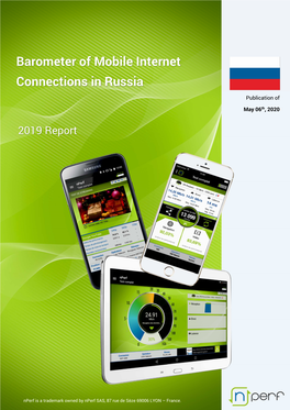 Barometer of Mobile Internet Connections in Russia Publication of Th May 06 , 2020