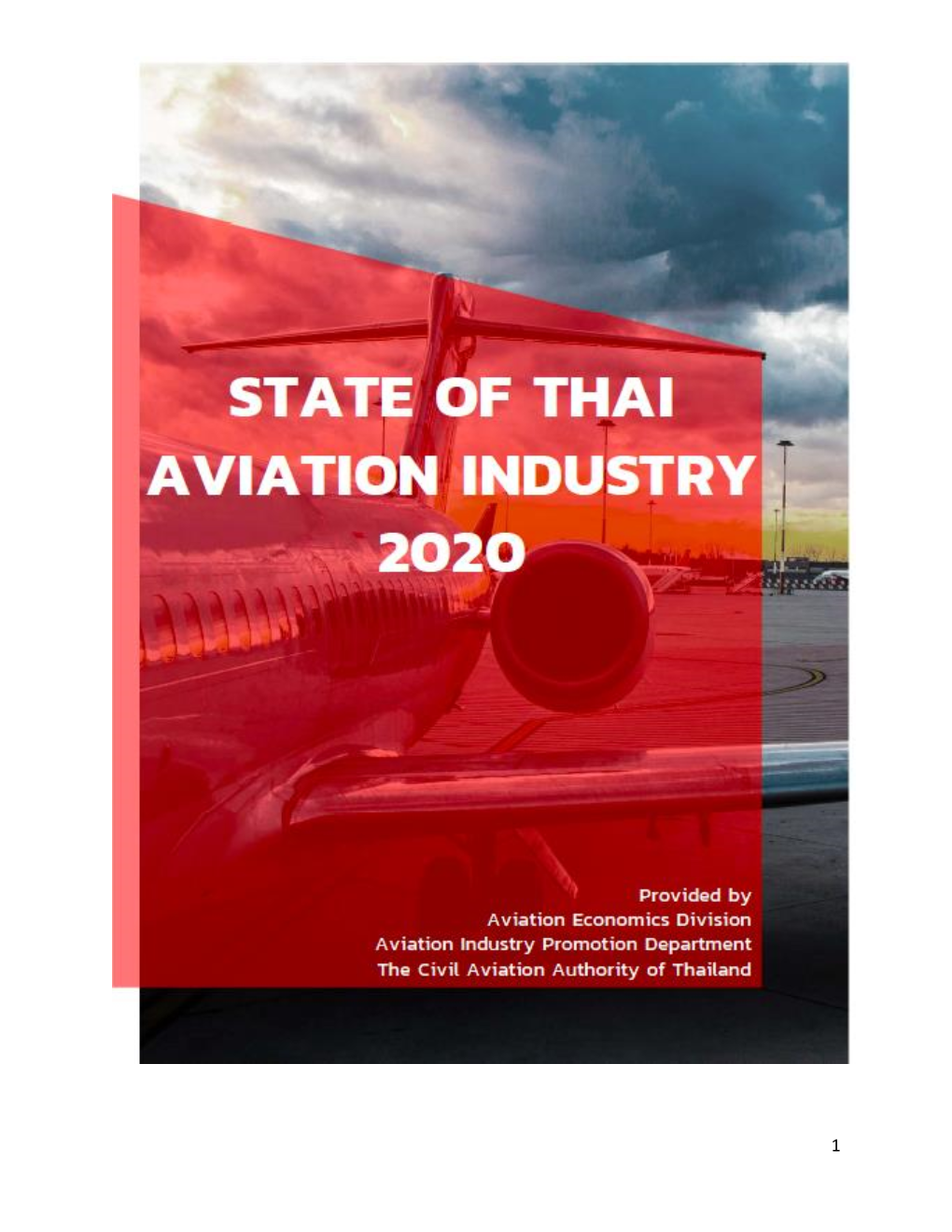 Executive Summary Business Operation in Aviation Industry of Thailand in 2020