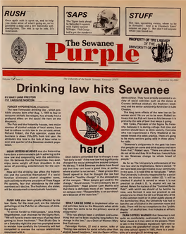 Sewanee Purple,1984