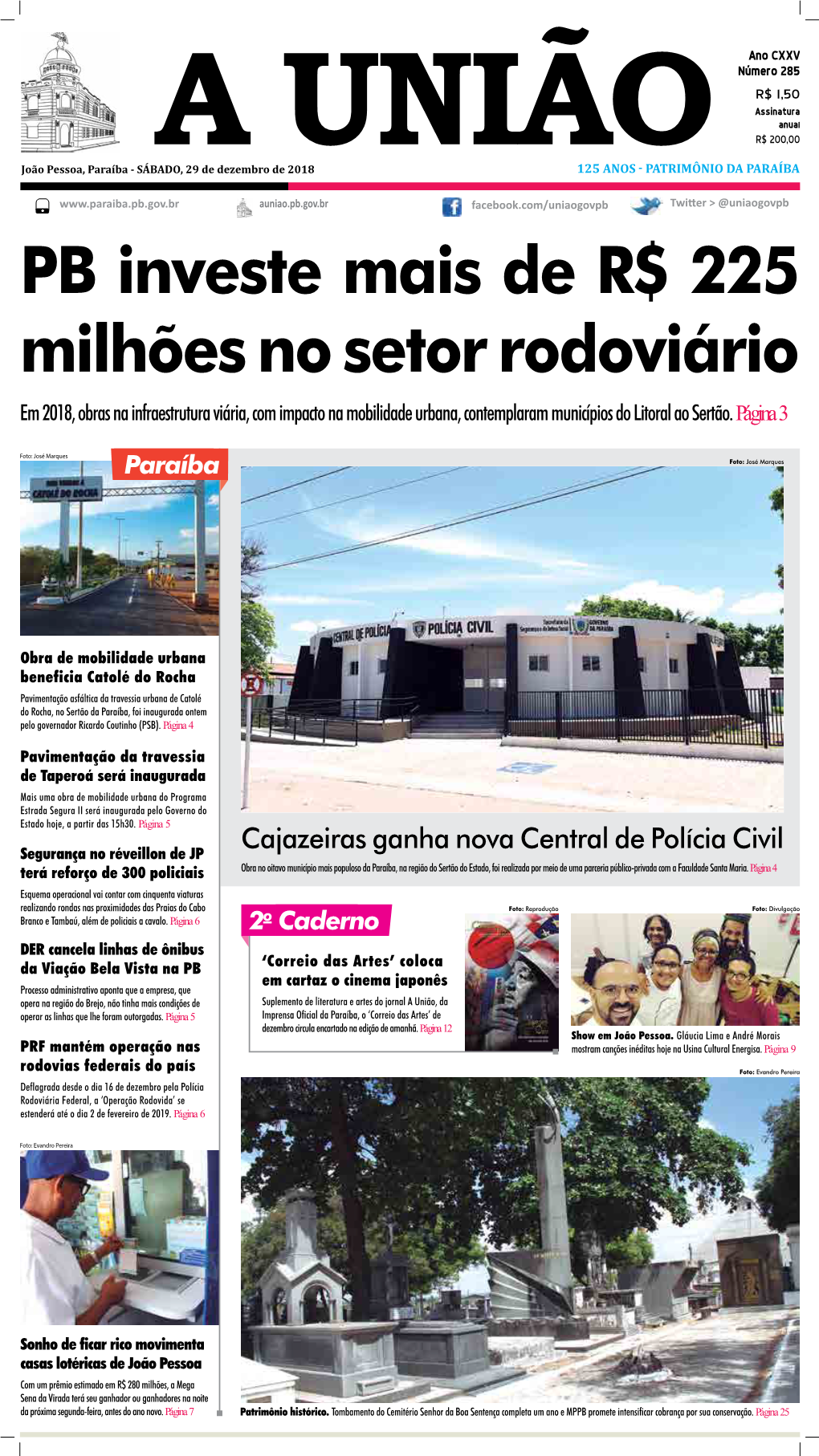 Cajazeiras Ganha Nova Central De Polícia Civil