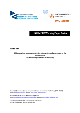 UNU-MERIT Working Paper Series