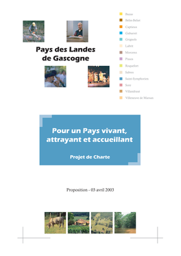 Charte Du Pays Des Landes De Gascogne